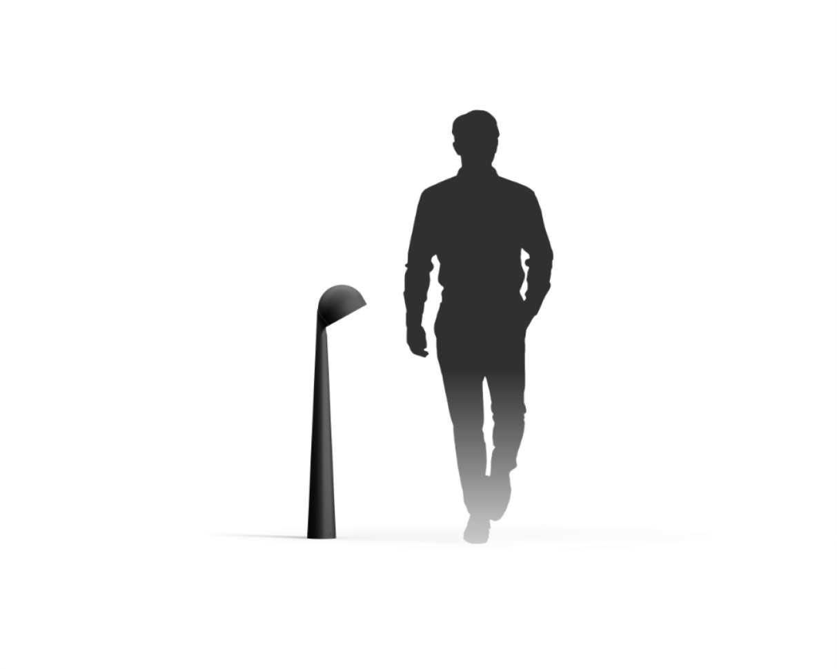 BLACKBIRD MINI Bollard Hood