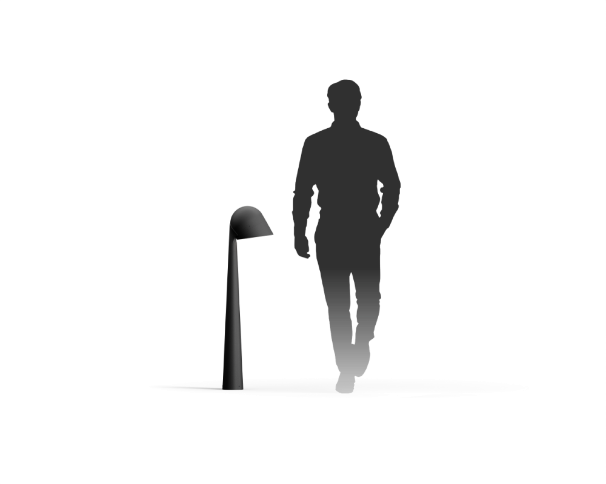 BLACKBIRD MINI Bollard Hood